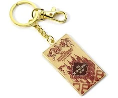 The Carat Shop Harry Potter Marauders' Map keychain