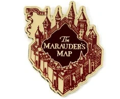 The Carat Shop Harry Potter Marauders' Map pin badge