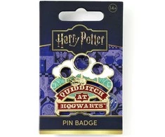 The Carat Shop Harry Potter Quidditch at Hogwarts sliding pin badge