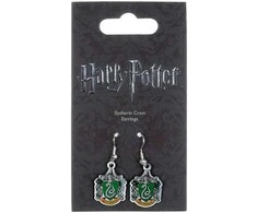 The Carat Shop Harry Potter Slytherin Crest earrings