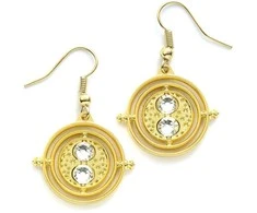The Carat Shop Harry Potter Time Turner auksinis plated stud earrings