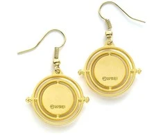The Carat Shop Harry Potter Time Turner auksinis plated stud earrings