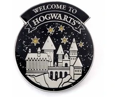 The Carat Shop Harry Potter Welcome to Hogwarts pin badge
