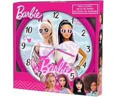 Laikrodis KIDS Barbie sienos laikiklis