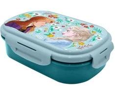 Kids Euroswan Hiszpania Kids Euroswan Śniadaniówka + sztućce, 21x14x6cm Kraina Lodu Frozen FR50014