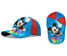 Kids Licensing Mickey Mouse kepurė su snapeliu reguliuojamu užsegimu