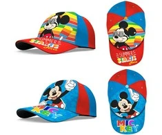 Kids Licensing Mickey Mouse kepurė su snapeliu reguliuojamu užsegimu