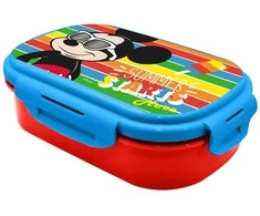 Kids Licensing Disney Mickey lunch box + cutlery