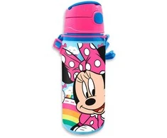 KIDS aliuminio vandens buteliukas su kandikliu, 600 ml, Minnie Mouse / MN30015