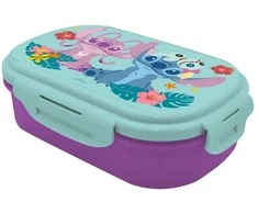 Pietų dėžutė su stalo įrankiu vaikams Kids Euroswan „Lilo &amp; Stitch“