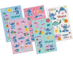 Kids Euroswan Hiszpania *****Stitch komplektas naklejek 92szt ST00077 89841