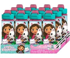 Kids Euroswan Hiszpania Vaikams skirtas „Euroswan“ – licencijuoti priedai. Kvadratinis buteliukas su snapeliu | „Gabi Cat House“ – 500 ml