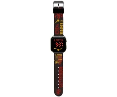 Išmanusis laikrodis Kids Licensing KIDS Laikrodis LED Harry Potter na rękę cyfrowy vaikams dziecięcy juoda / Hpk0012 (SB12271)