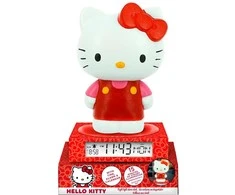 Laikrodis Bigbuy Fun Hello Kitty 3D 25 cm HK50198 raudona