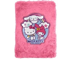 Kids Euroswan - Akcesoria licencyjne Kids Euroswan - Priedai licencyjne Pliušinių blokelių užrašų knygelė A5 formatu | Hello Kitty