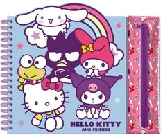 Kids Euroswan - Akcesoria licencyjne Kids Euroswan Hiszpania *****Hello Kitty maišelis + pieštukai + knygelės HK50183 91424