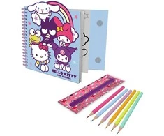 Kids Euroswan - Akcesoria licencyjne Kids Euroswan Hiszpania *****Hello Kitty maišelis + pieštukai + knygelės HK50183 91424