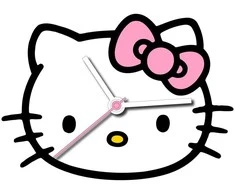 Laikrodis Kids Licensing Hello Kitty and Friends Wall clock