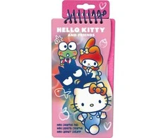 Kids Euroswan - Akcesoria licencyjne Kids Euroswan Hiszpania *****Hello Kitty lipdukų rinkinys, trafaretai HK50143 87007