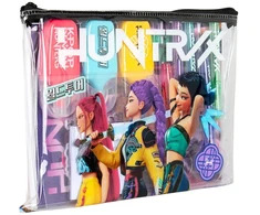 Kids Licensing KPop Demon Hunters case with stationery set