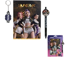 Kids Licensing KPop Demon Hunters notebook with pen and keychain