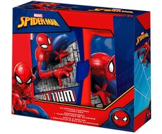 Kids Euroswan Rinkinys 2w1 Śniadaniówka Lunchbox Bidon Dla Dziecka Do Szkoły Spider-man / Sp50006