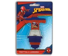Kids Licensing Marvel Spiderman Luminous spinning top