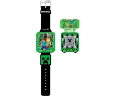 Kids Euroswan Hiszpania Edukacinis laikrodis vaikams, vaikams, „Minecraft“, chronometras, žadintuvas, žaidimai / Min4148