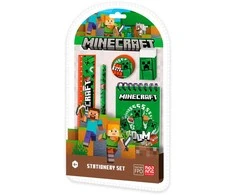 Kids Euroswan Hiszpania Kids Euroswan - Priedai licencyjne Rinkinys mokyklinės prekės 5 dalys | Minecraft