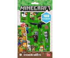 Kids Euroswan Hiszpania Kids Euroswan - Priedai licencyjne Rinkinys naklejek DUŻY 92 vnt | Minecraft