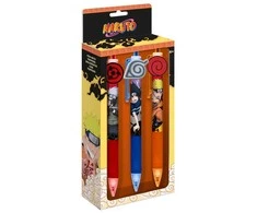Kids Licensing Naruto Shippuden pack of 3 pens