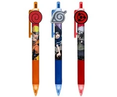 Kids Licensing Naruto Shippuden pack of 3 pens