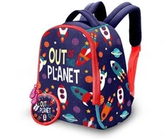 Kids Licensing Out Planet Backpack + purse neoprene backpack 25cm