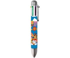 Kids Licensing 6 spalvų letenų patrulio kamuolio rašiklis