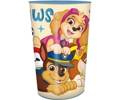 Kids Licensing Paw Patrol plastikas glass