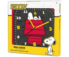Kids Licensing Peanuts Snoopy sieninis laikrodis