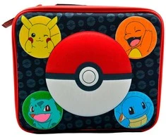 Kids Euroswan Hiszpania Pokemon PK00037 juodai-raudonas