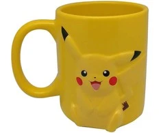 Kids Euroswan - Akcesoria licencyjne Kids Licensing Pokemon Pikachu 3D puodelis | 325 ml