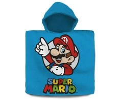 Rankšluostis Kids Licensing Super Mario Bros cotton poncho towel