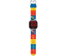Kids Euroswan Super Mario LED laikrodis