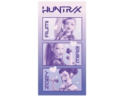 Rankšluostis Netflix KPop Demon Hunters Huntrix microfibre towel