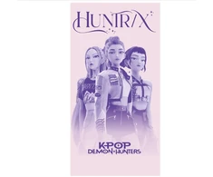 Rankšluostis Netflix KPop Demon Hunters Huntrix microfibre towel