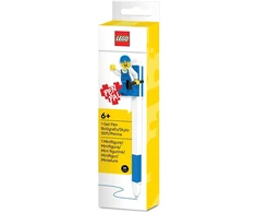 LEGO mėlynas gel pen with minifigure