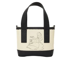 Loungefly Disney Alice in Wonderland mini tote crossbody bag