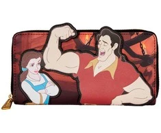 Loungefly Disney Beauty and the Beast Villains Gaston Scene wallet