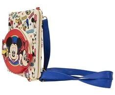 Loungefly Disney Classic Mickey and Friends crossbody journal