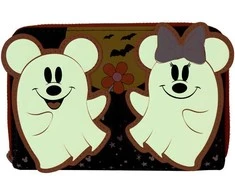 Loungefly Disney Mickey & Minnie Floral Ghost wallet