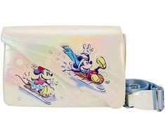Loungefly Disney Mickey and Friends Winter Wonderland shoulder bag