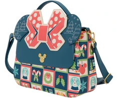 Loungefly Disney Mickey Holiday shoulder bag