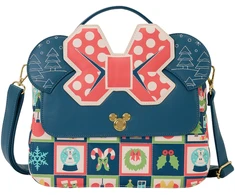 Loungefly Disney Mickey Holiday shoulder bag